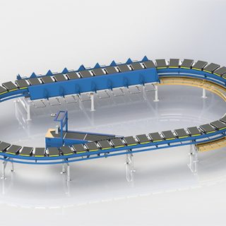 Loop Cross Belt Sorter