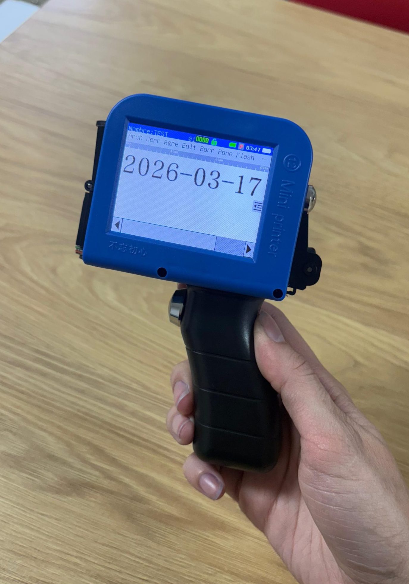 CODIFICADORA LOTEADORA FECHADORA MANUAL SP1 - Imagen 3