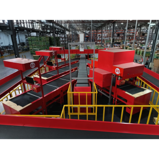 Alternative view of CROSS BELT SORTER